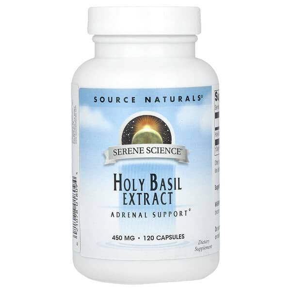 Source Naturals, Holy Basil Extract, 450 mg, 120 Capsules