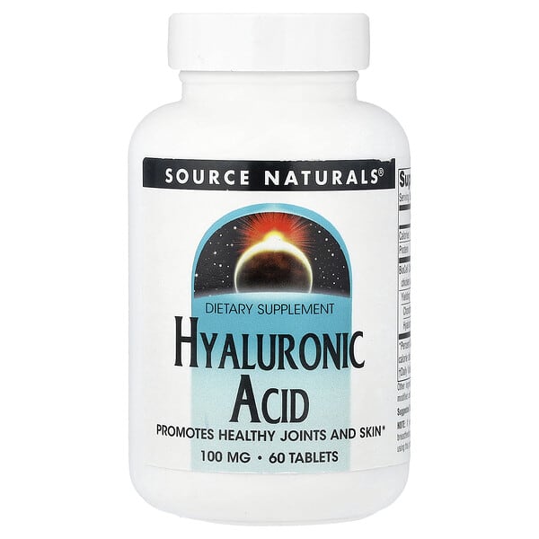 Hyaluronic Acid, 60 Tablets