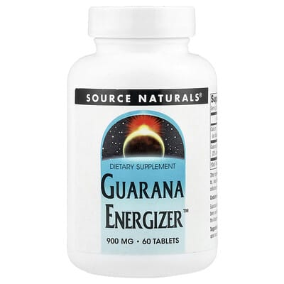 Source Naturals, Guarana Vitality™, 60 Tablets