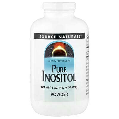 Source Naturals, 100% Inositol Powder, 16 oz (453.6 g)