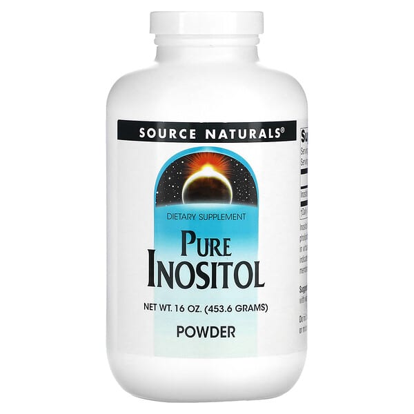 Source Naturals, 퓨어 이노시톨 파우더, 16oz(453.6g)