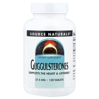 Source Naturals, Guggulsteroni, 37,5 mg, 120 compresse