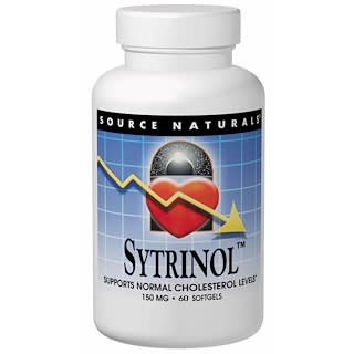 Source Naturals, Ситринол, 150 мг, 60 мягких капсул