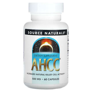 Source Naturals, AHCC, 500 mg, 60 Capsules