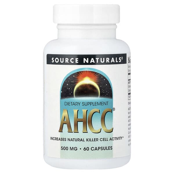 AHCC®, 60 Capsules (0.5 g per Capsule)