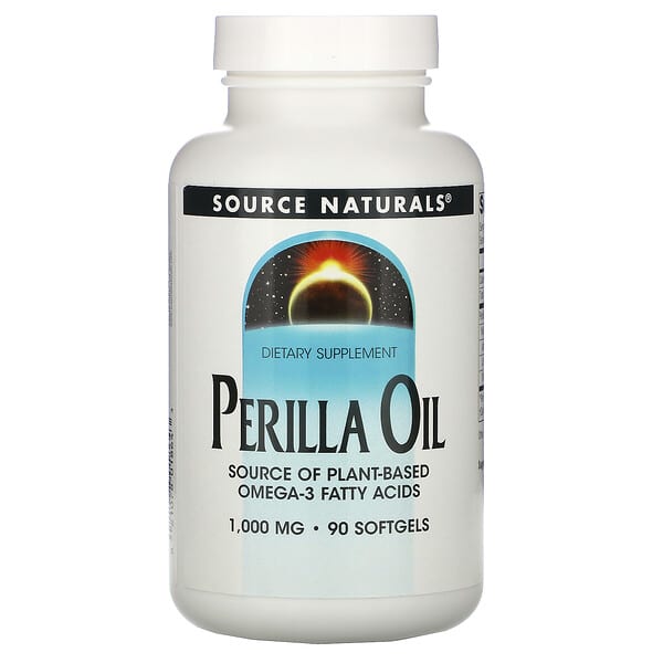 Source Naturals, Perilla-Öl, 1000 mg, 90 Weichtabletten