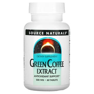Source Naturals, Extracto de café verde, 500 mg, 60 comprimidos