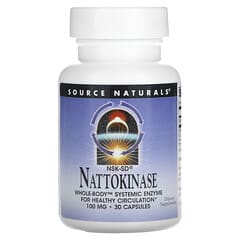 Source Naturals, NSK-SD 納豆激酶，100 毫克，30 粒膠囊