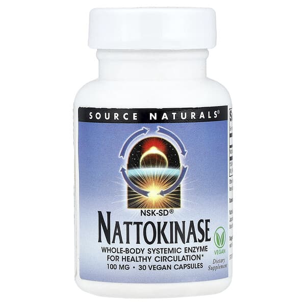 NSK-SD® Nattokinase, 100 mg, 30 Vegan Capsules