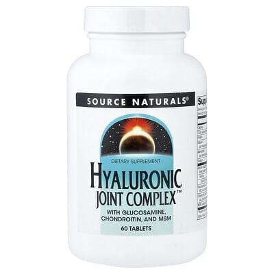 Source Naturals, Hyaluronic Acid Joint Complex™, 60 Tablets