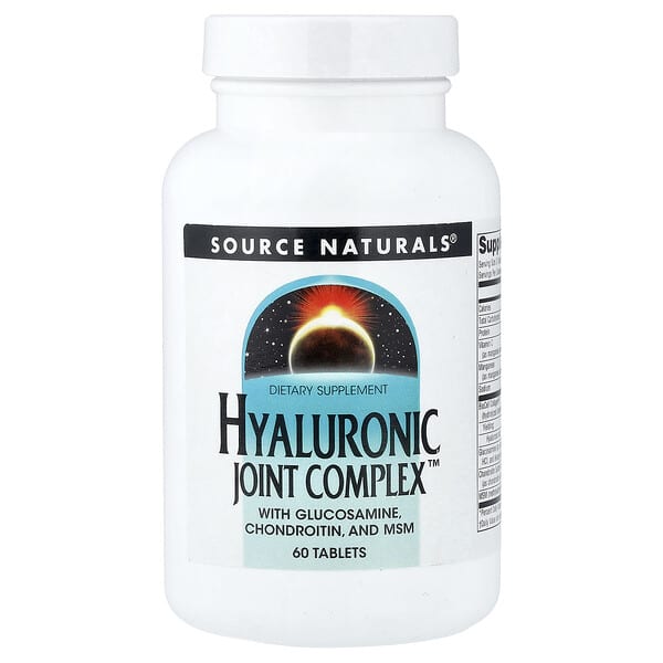 Source Naturals, Σύμπλεγμα Υαλουρονικού Αρθρώσεων™, 60 Δισκία