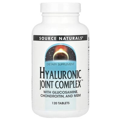 Source Naturals, Hyaluronic Acid Joint Complex™, 120 Tablets