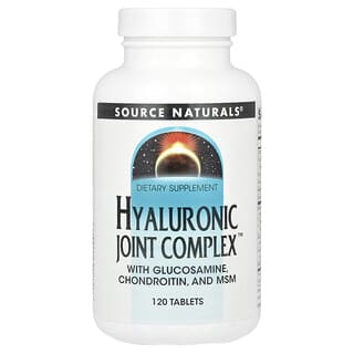 Source Naturals, 透明質酸關節復合營養™，120 片