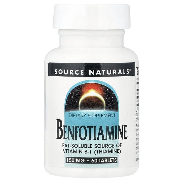 Source Naturals, 苯磷硫胺，60 片