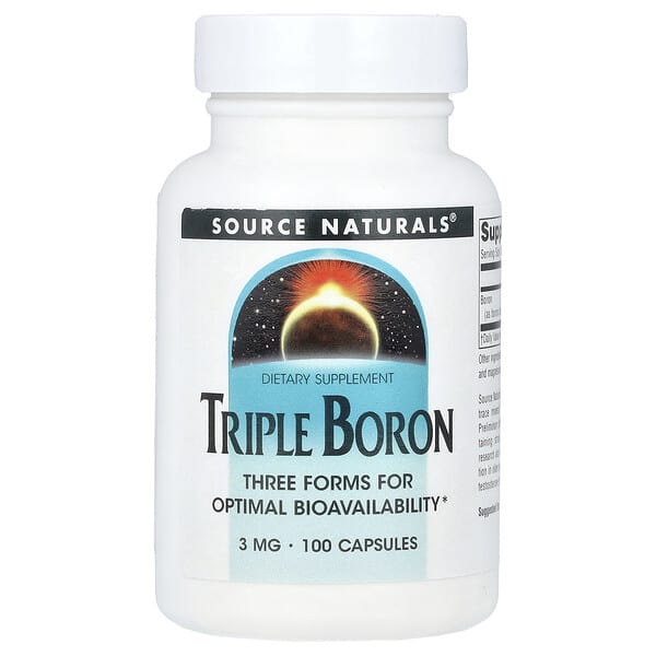 Triple Boron, 3 mg, 100 Capsules