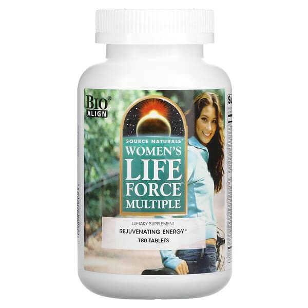 Source Naturals, Women's Life Force Multiple, 180 Tabletten