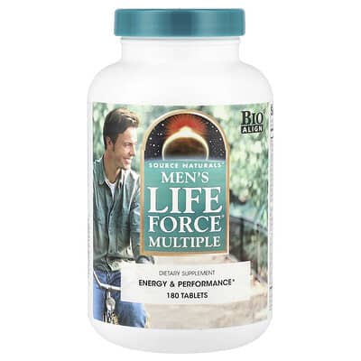 Source Naturals, Men's Life Force Multiple, 180 Tablets