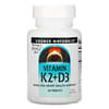 Vitamin K2 + D3, 60 Tablets