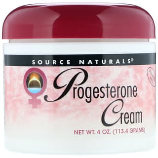 Source Naturals, Crème naturelle de progestérone, 4 oz (113,4 g)