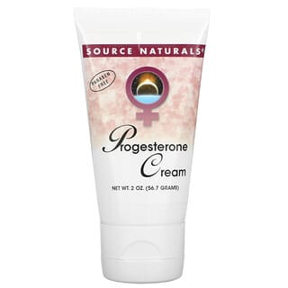 Source Naturals, Crème à la progestérone, 56,7 g