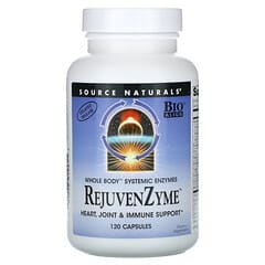 Source Naturals, RejuvenZyme（レジュベンザイム）、120粒