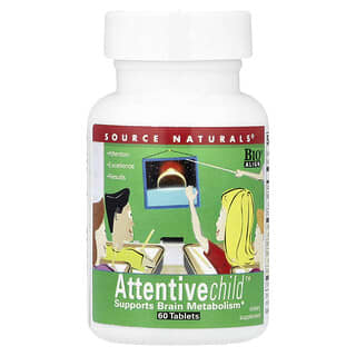 Source Naturals, Attentive Child™, 60 Tablet