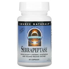Source Naturals, Serrapeptase, 60 Capsules