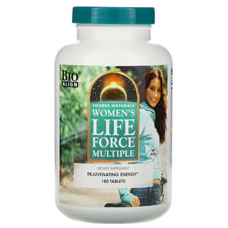 Source Naturals, Women's Life Force Multiple, No Iron, 180 Tablets