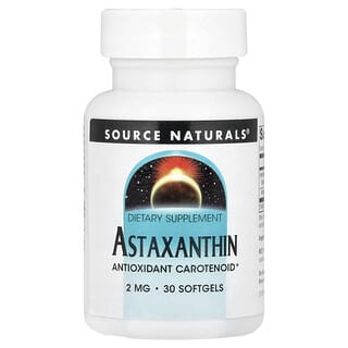 Source Naturals, Astaxanthin, 30 Softgels