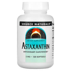Source Naturals, Astaxanthine, 2 mg, 120 gélules
