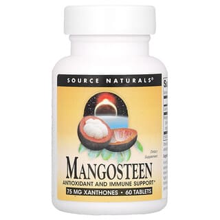 Source Naturals, Mangostán, 60 comprimidos