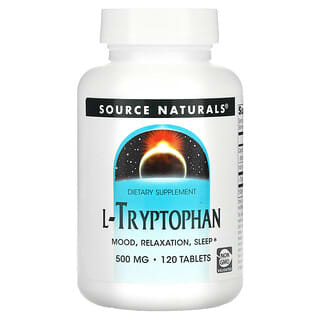 Source Naturals, L-Tryptophan, 500 mg, 120 Tablets