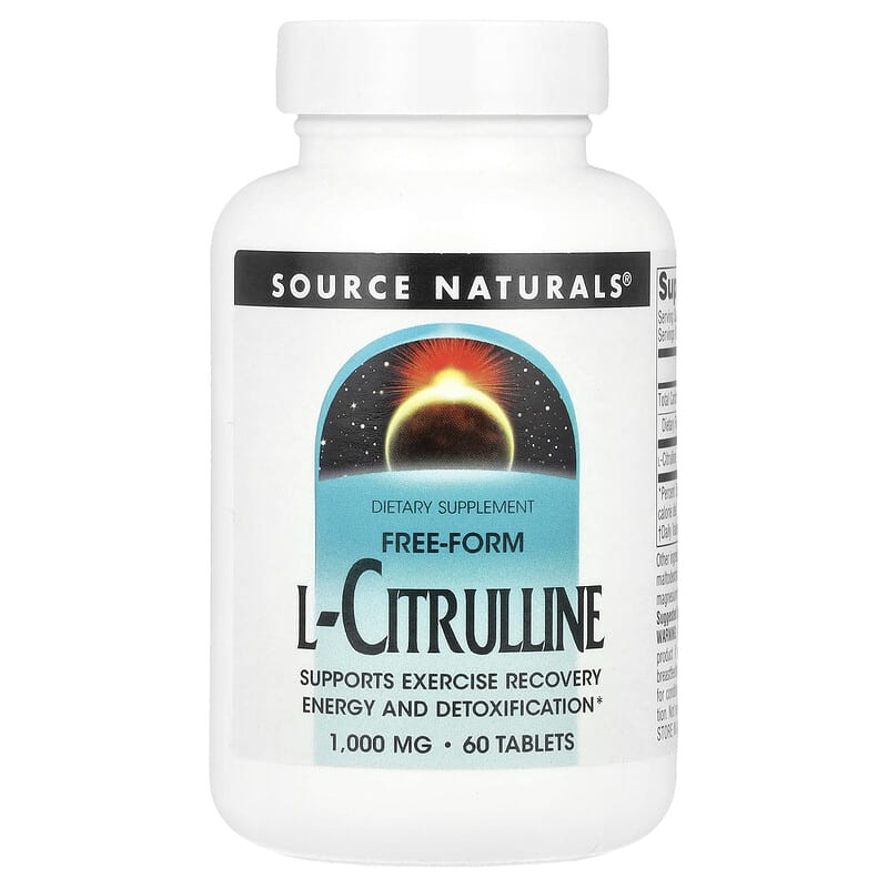 CITRULLINE CHARGE シトルリン L-シトルリン、1,000mg、タブレット60粒