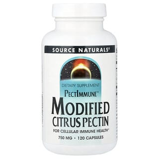 Source Naturals, PectImmune,改性柑橘果膠,120 粒膠囊(每粒膠囊 187 毫克)