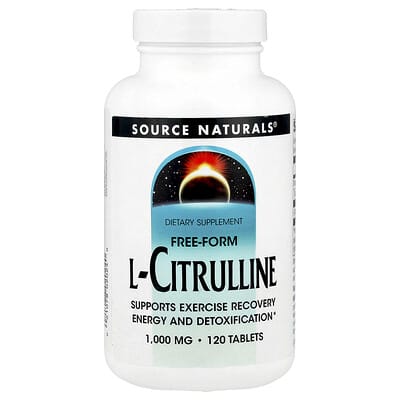Source Naturals, L-Citrulline, 1000 mg, 120 Tablets