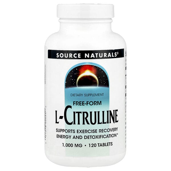 L-Citrulline, 1,000 mg, 120 Tablets