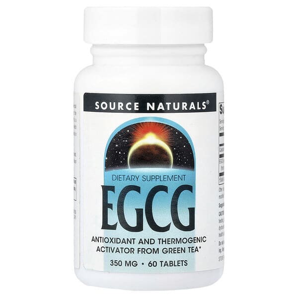 EGCG, 350 mg, 60 Tablets