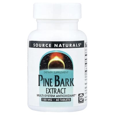 Source Naturals, Pine Bark Extract, 150 mg, 60 Tablets