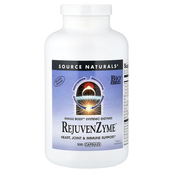 Source Naturals, RejuvenZyme™, 500 Capsules