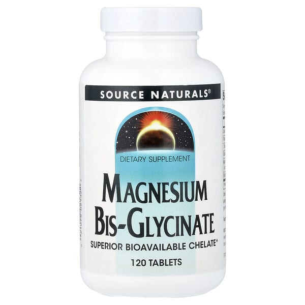 Magnesium Bis-Glycinate, 120 Tablets