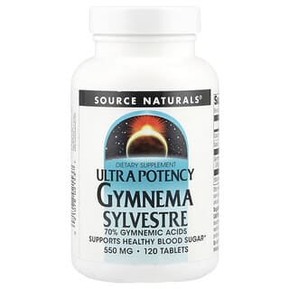 Source Naturals, Gymnema Sylvestre ad altissima potenza, 550 mg, 120 compresse