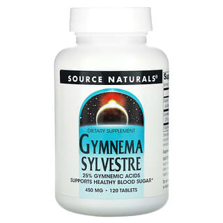 Source Naturals, Gymnema sylvestre, 450 mg, 120 comprimidos