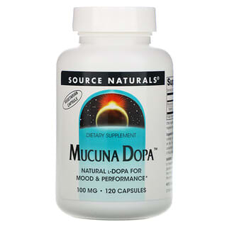 Source Naturals, Mucuna Dopa, 100 mg, 120 Capsules
