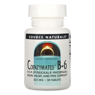 Source Naturals, Coenzymated B-6, Vitamin B6, 333 mg, 30 Tabletten