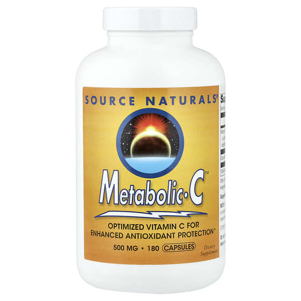 Source Naturals, Metabolic C™, 180 Capsules