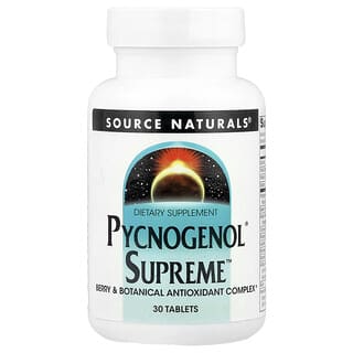 Source Naturals, Pycnogenol® Supreme™, 30 Tablets