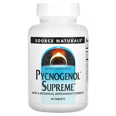 Source Naturals, Picnogenol Supreme, 60 Comprimidos