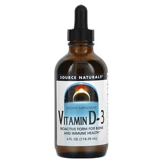 Source Naturals, Vitamina D3, 118,28 ml (4 oz. líq.)