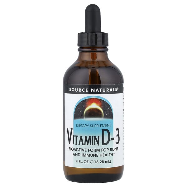 Vitamin D-3, 4 fl oz (118.28 ml)