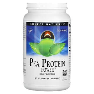 Source Naturals, Pea Protein Power（エンドウ豆プロテインパワー）、907.18g（32オンス）